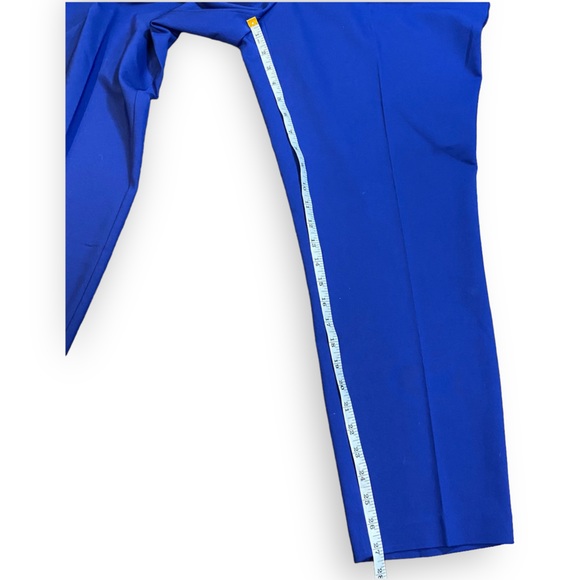 NWT Hilary Radley Blue Professional Ankle Pants Size 16 - Picture 11 of 12